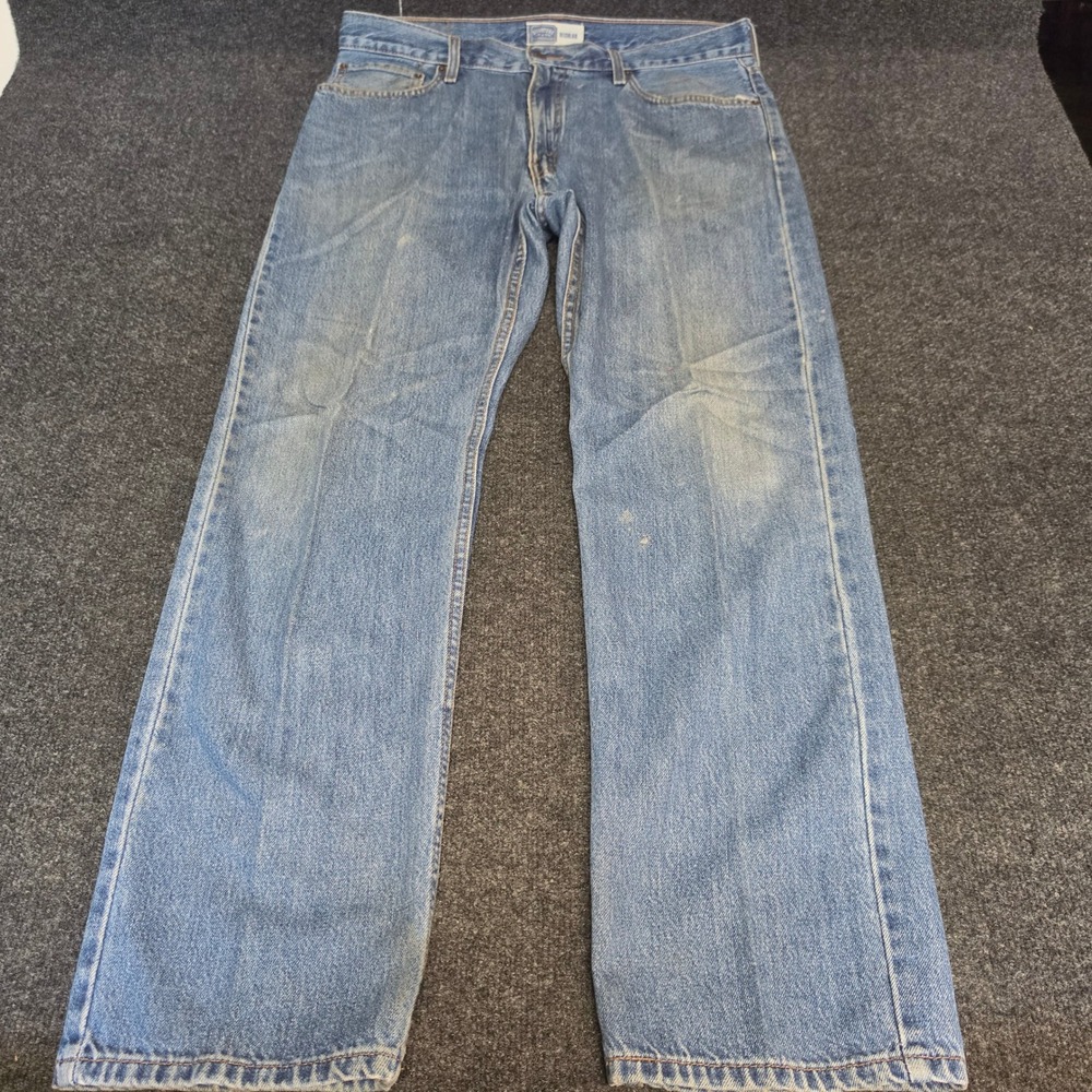 Signature by Levi Strauss & Co Mens Regular Fit Straight Leg Jeans Blue 36x32